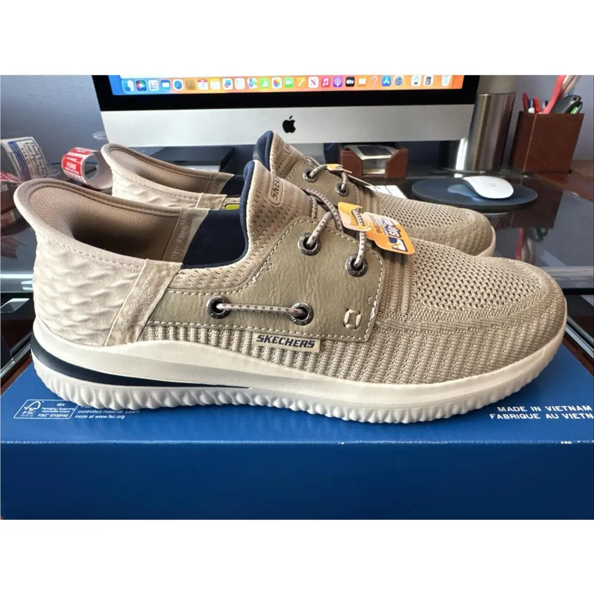 Skechers shoes - 210606 - 210606 - Taupe 30