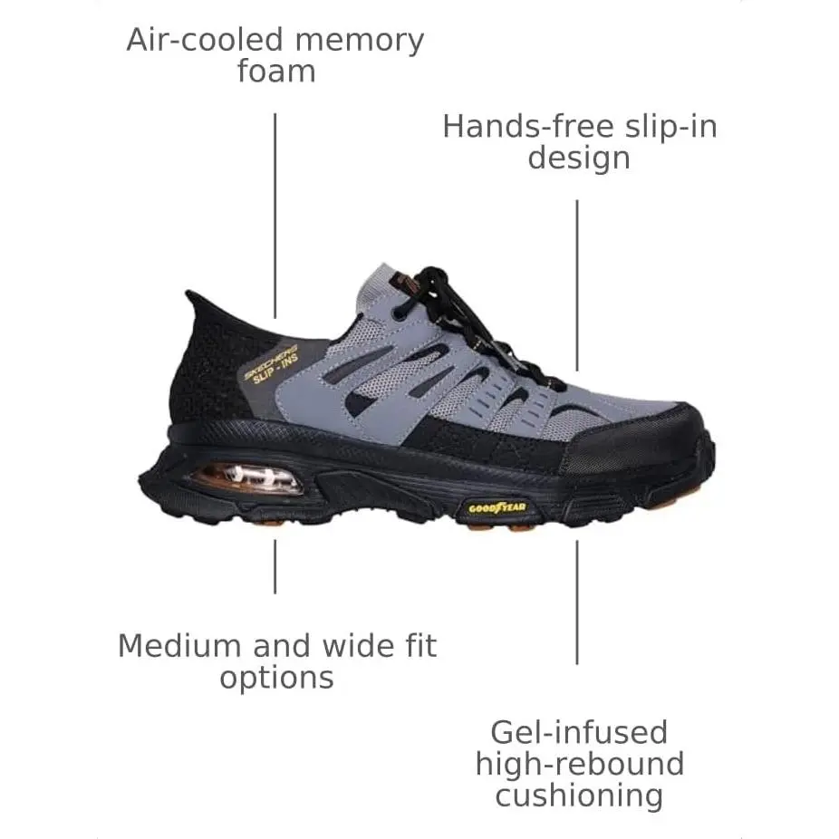 Skechers shoes - GRAY/BLACK 3