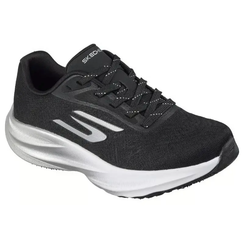 Kids Skechers Aero Spark Kinetic Surge Black Mesh Shoes