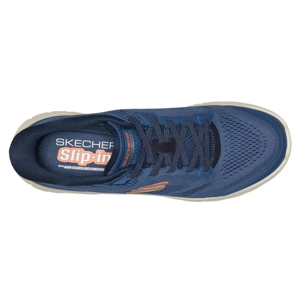 Skechers shoes - Navy/Orange 4