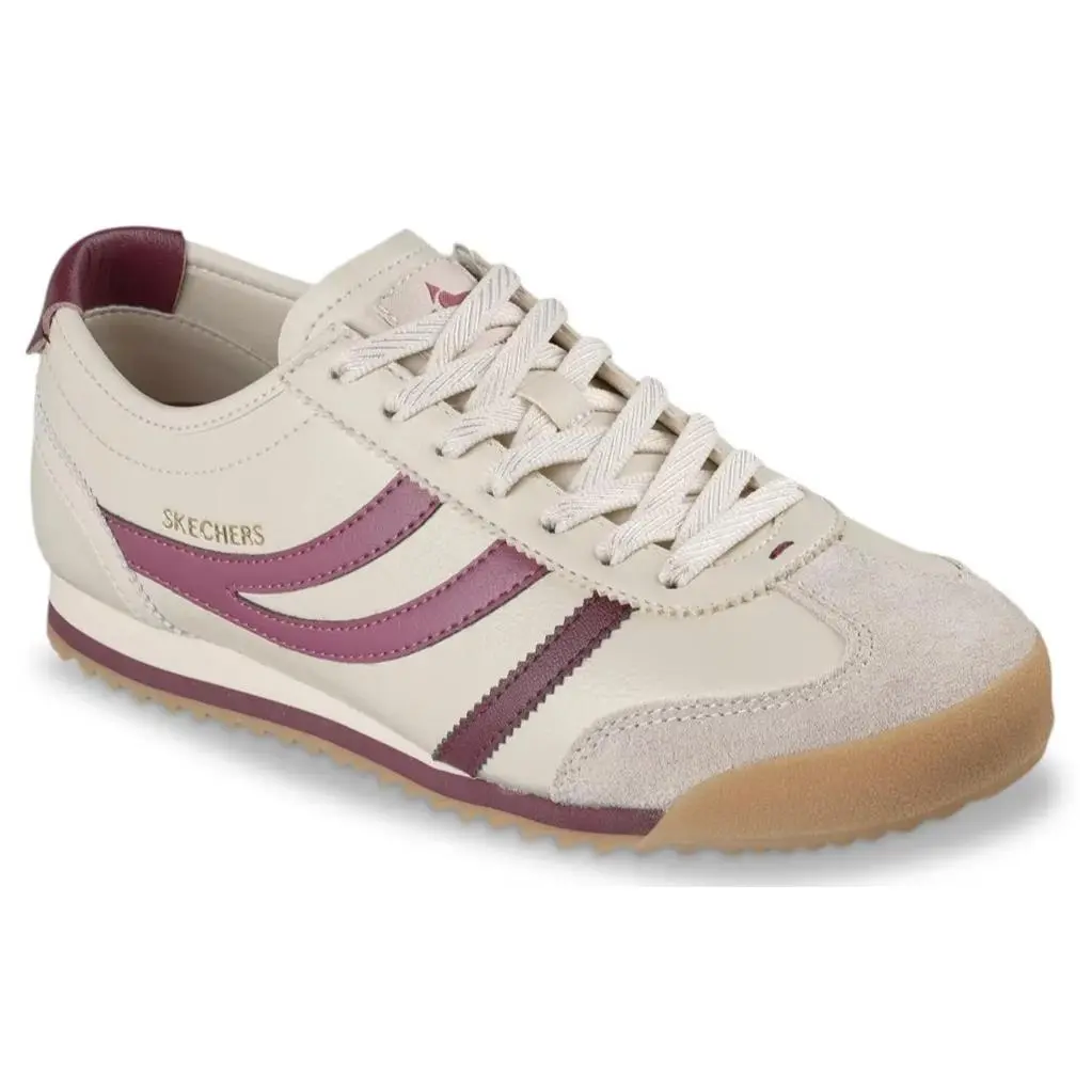 Womens Skechers Topnocht City Dream Sneaker Off White Duraleather Shoes