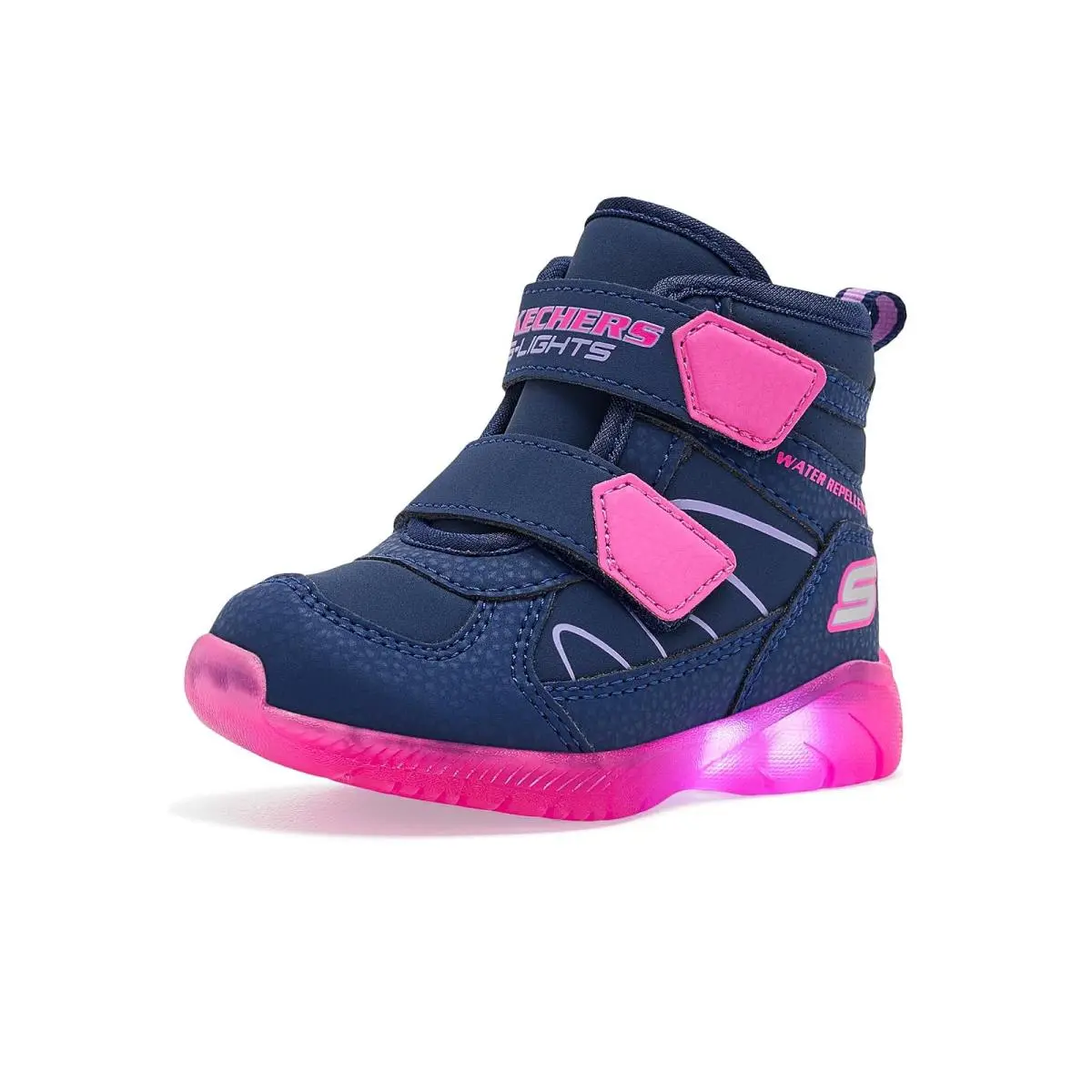 Girl`s Shoes Skechers Kids Illumi-brights - Polar Steppe 319310N Toddler