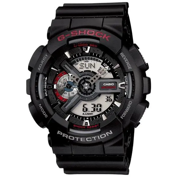 Casio G-shock GA-110-1A Black A/d Men`s Watch