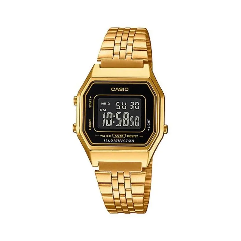 Casio LA680WGA-1BDF Women LA680WGA-1BD Watch Timepiece For Everyday Wear