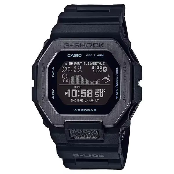 Casio G-shock GBX-100NS-1 G-lide Black Digital Watch