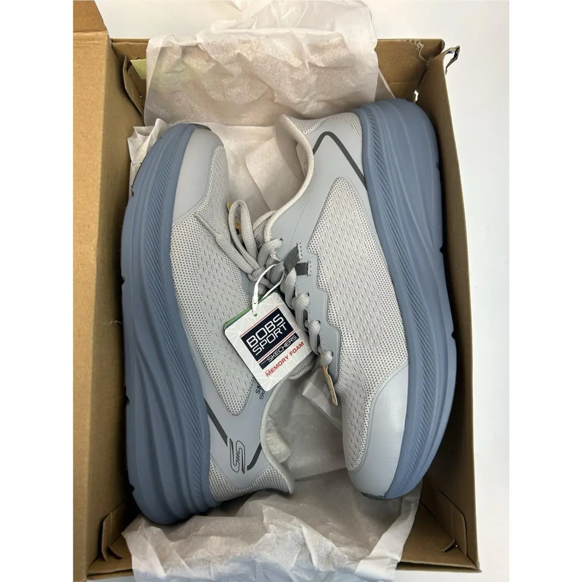 Skechers shoes - BOBS Skillz Slip-ins Sneaker - BOBS Skillz Sneaker - 118431 - Gray (UPC: 199252075932) 7