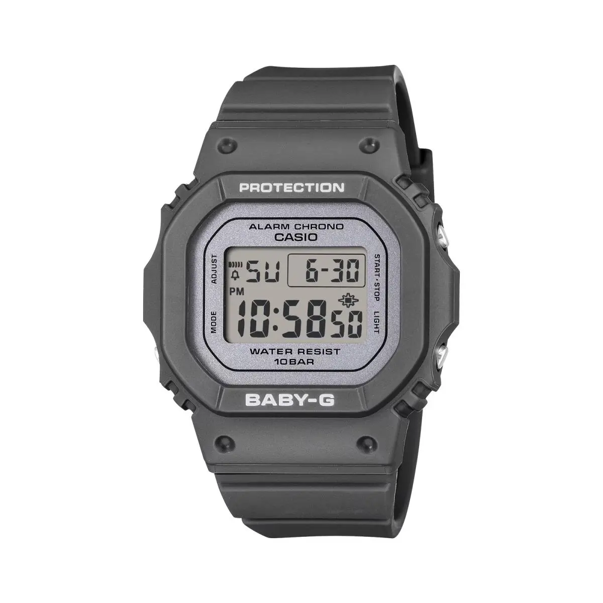 Casio Baby-g BGD-565SC-1 Grey Digital Ladies Watch