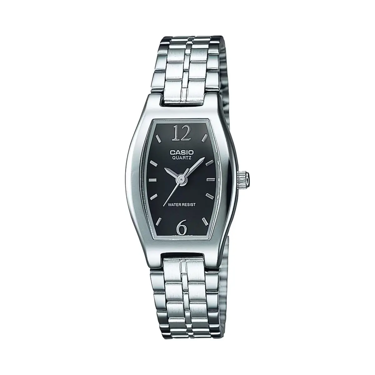 Casio Women’s Black Dial Stainless Steel Watch - LTP-1254D-1A