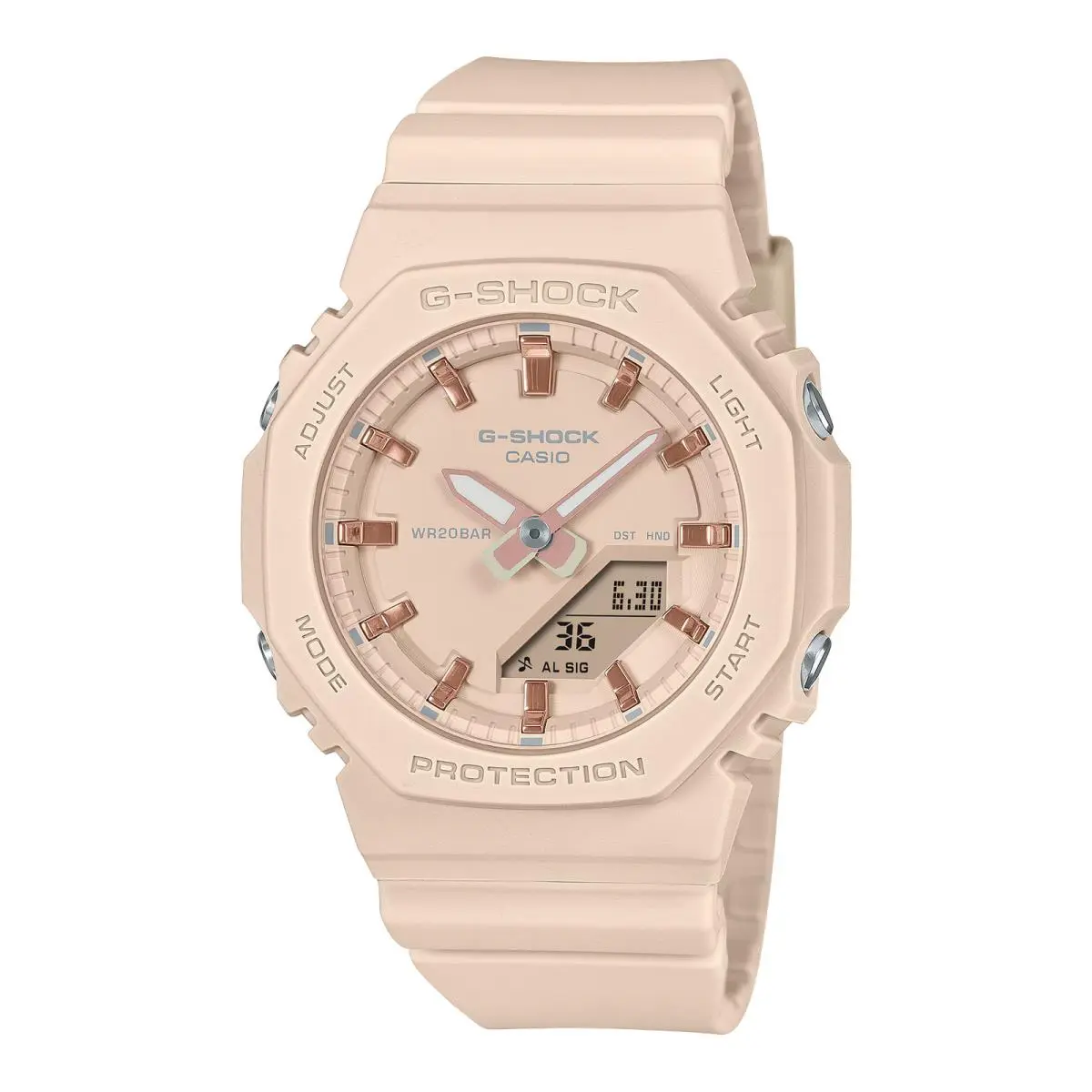 Casio G-shock GMA-P2100M-4A Beige Pink Women`s Watch