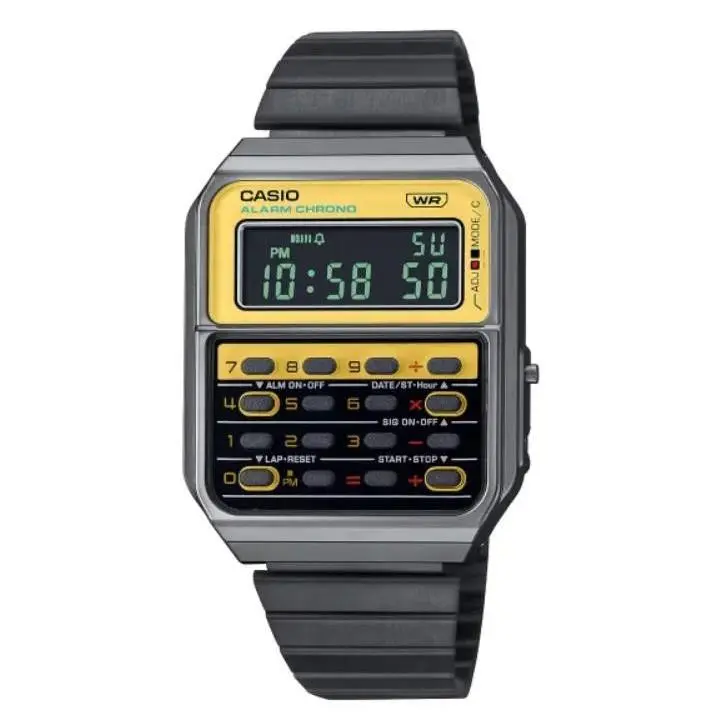Casio CA-500WEGG-9B Men Watch Wristwatch Timepiece For Everyday Wear