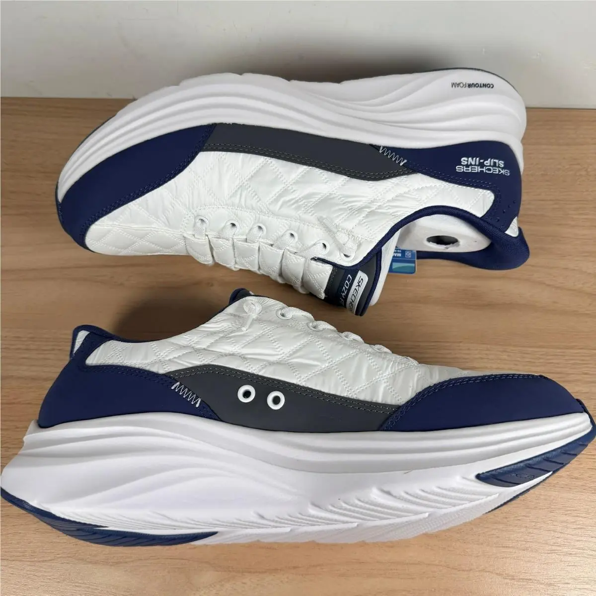 Skechers shoes - Cozy Fit 232619 WNV - Cozy Fit WNV - White (UPC: 197976546233) 3