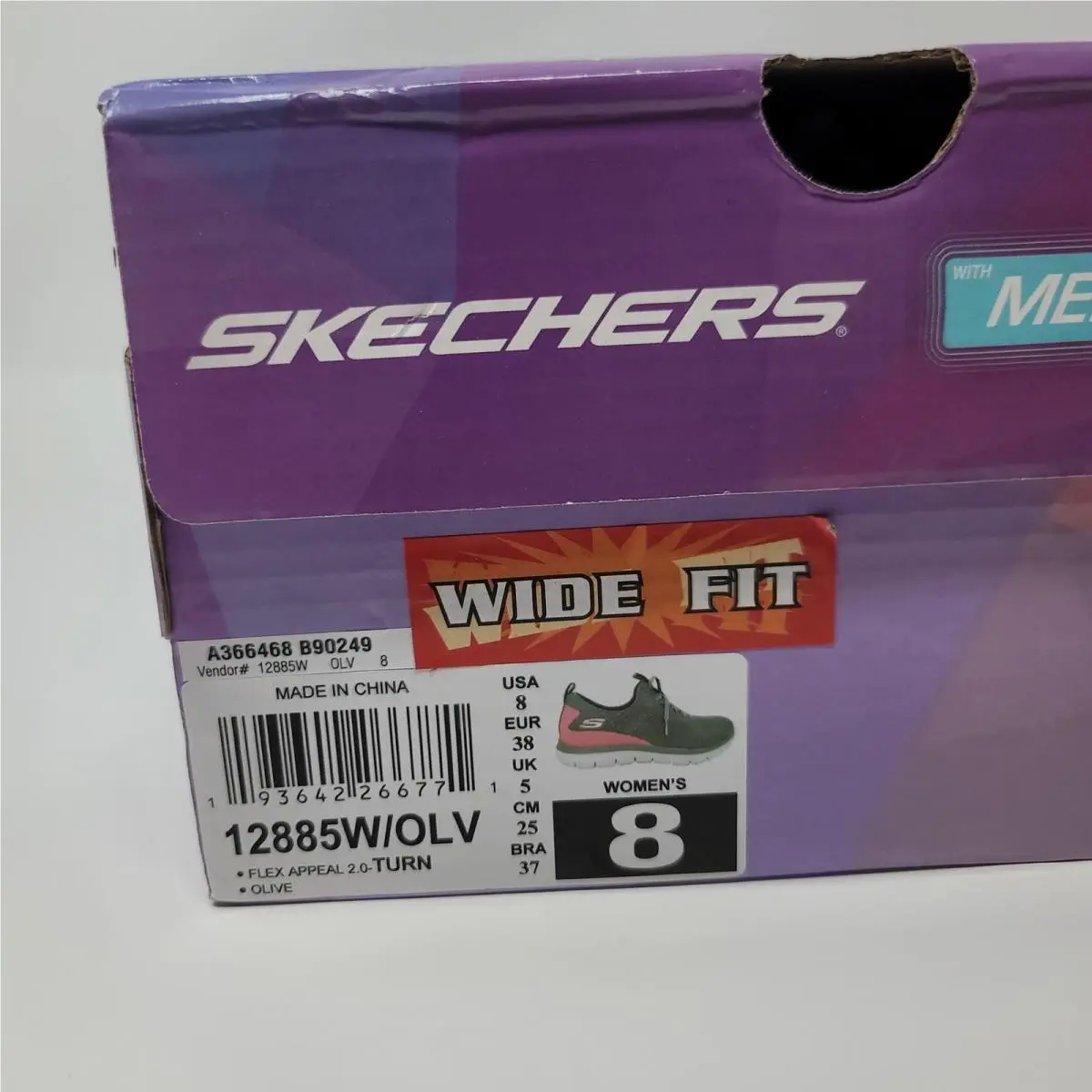 Skechers shoes - Skechers Flex Appeal 2.0 - Flex Appeal - 12885W/OLV - Green 8