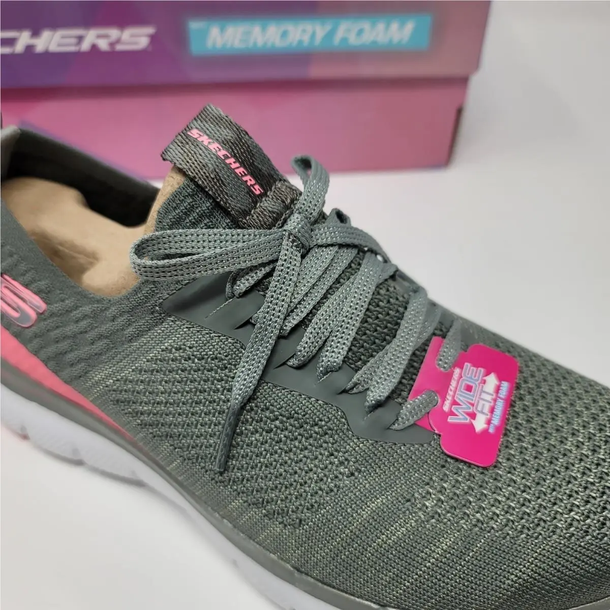 Skechers shoes - Skechers Flex Appeal 2.0 - Flex Appeal - 12885W/OLV - Green 4