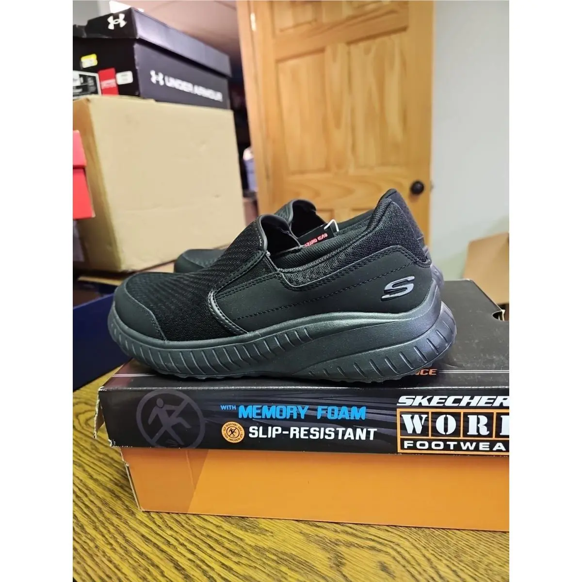 Skechers shoes - SKECHERS Slip-Ins Squad Chaos - Squad Chaos - Black 0