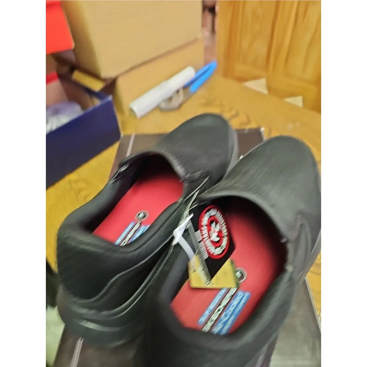 Skechers shoes - SKECHERS Slip-Ins Squad Chaos - Squad Chaos - Black 4