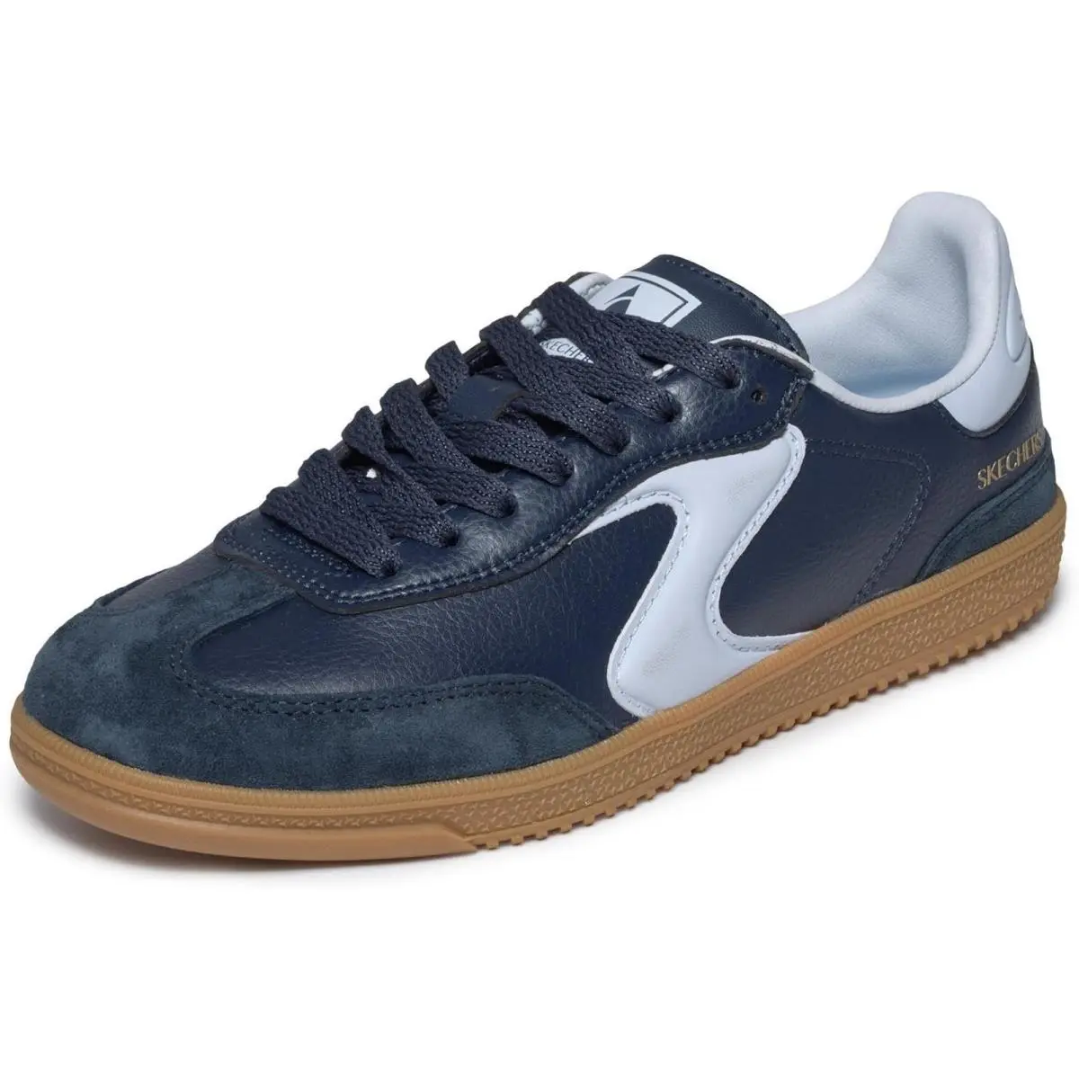 Skechers - Womens Hotshot - Kickoff Sneakers - Navy/light Blue - 6 US