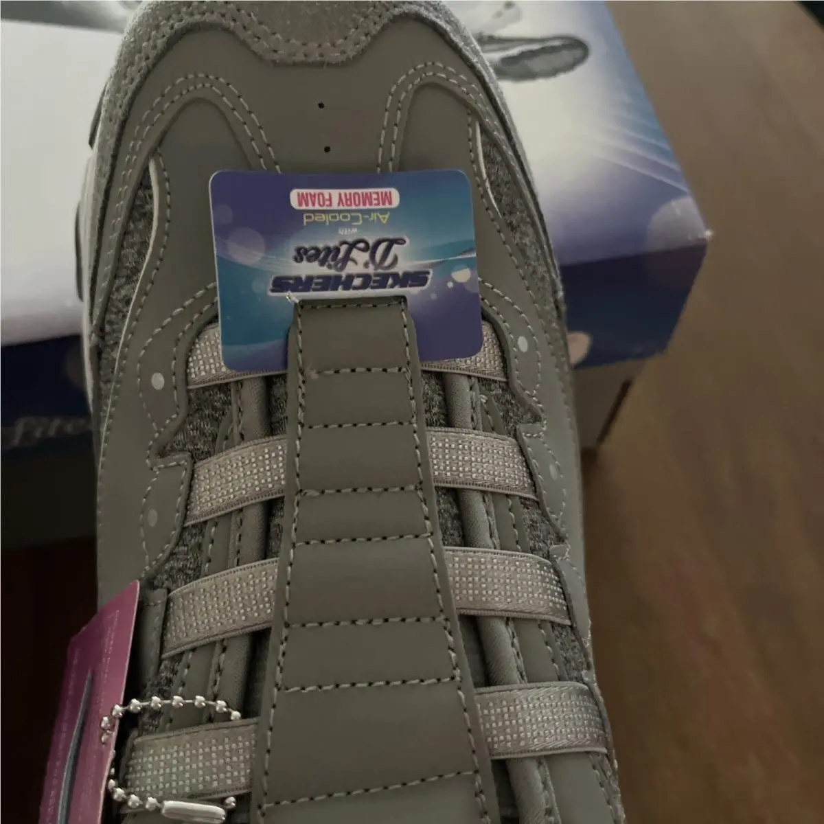 Skechers shoes - SKECHERS D`Lites Resilient - Resilient - 11940/GYW - Gray, White, Black 12