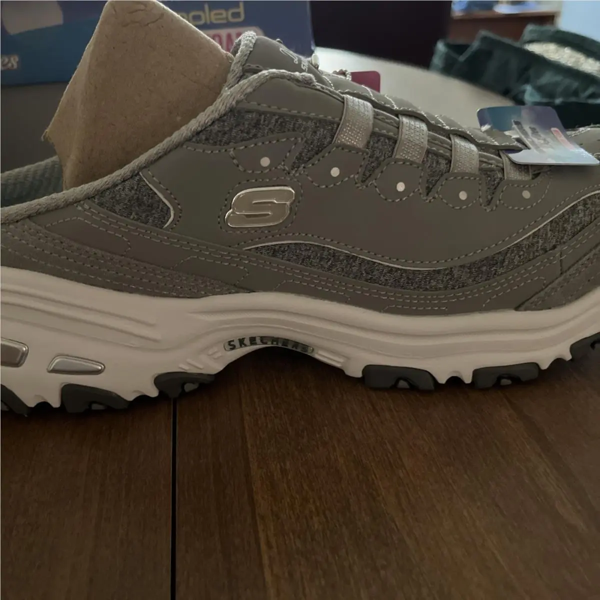 Skechers shoes - SKECHERS D`Lites Resilient - Resilient - 11940/GYW - Gray, White, Black 13