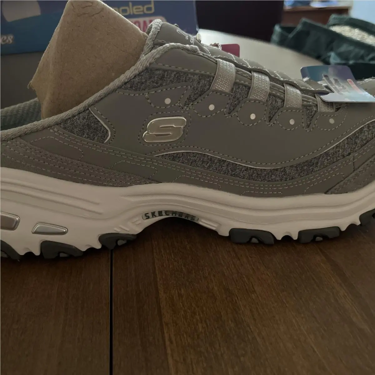 Skechers shoes - SKECHERS D`Lites Resilient - Resilient - 11940/GYW - Gray, White, Black 14