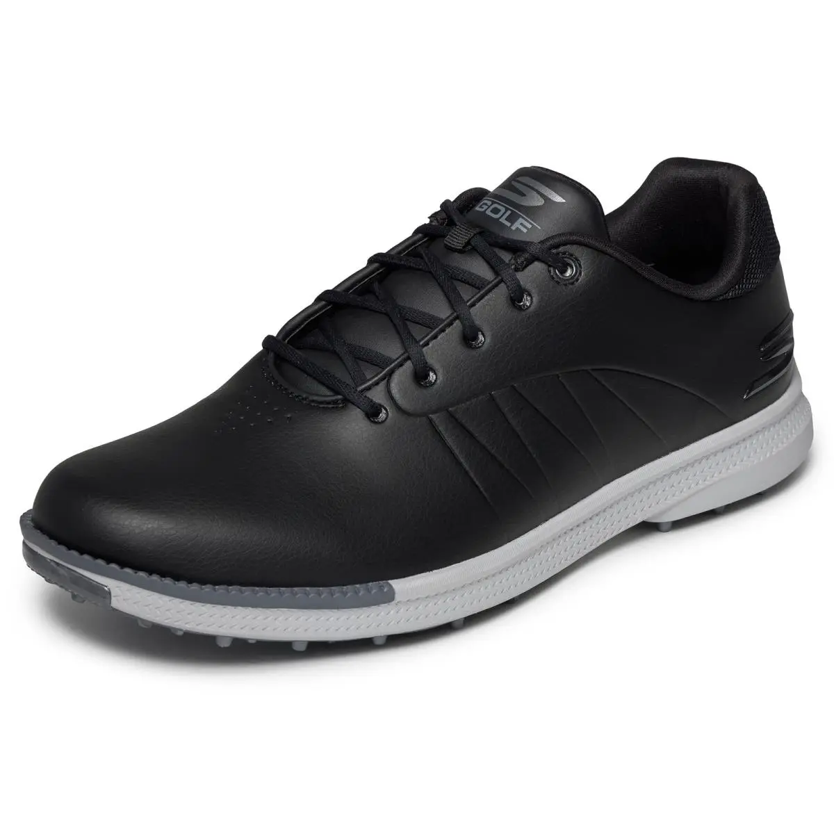 Skechers shoes - TEMPOWATERPROOFGOLFSHOES - TEMPOWATERPROOFGOLFSHOES - Tempo Waterproof Golf Shoes - Black (UPC: 197627504537) 5
