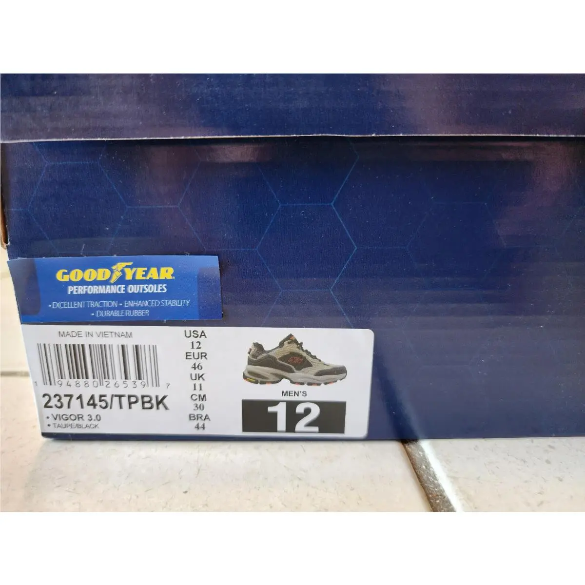 Skechers shoes - Taupe/Black (UPC: 194880265397) 3