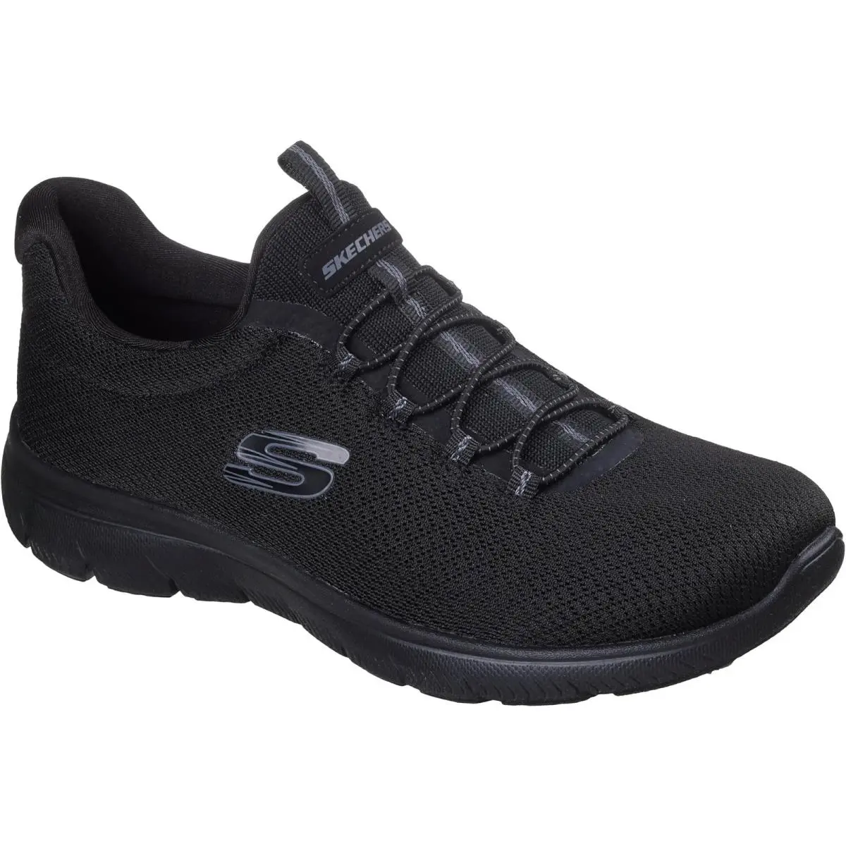 Skechers Summits Women`s Sneakers - Black Black - 6.5 US