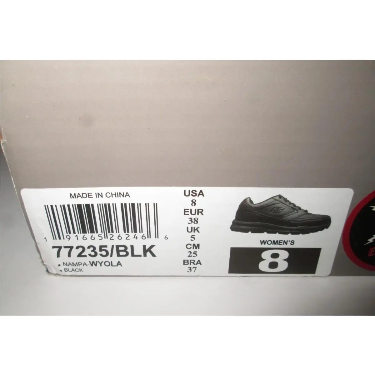 Skechers shoes - Wyola - Wyola - 77235 - Black (UPC: 191665262466) 6