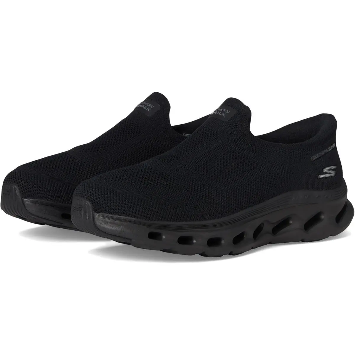 Skechers Women`s Go Walk Glide Step 2.0 Annette Hands Free Slip-ins Sneaker Bla