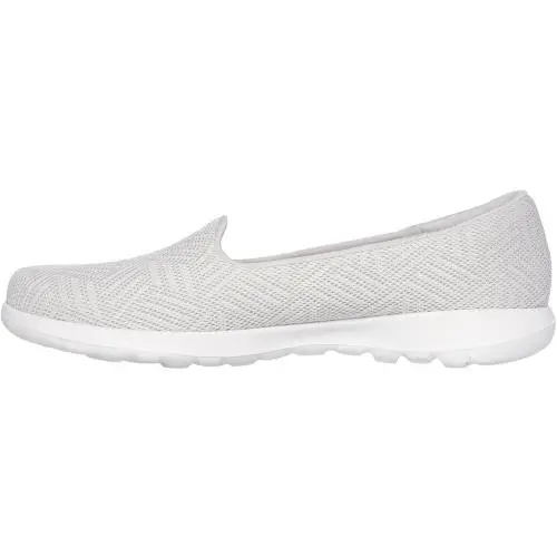 Skechers - Womens Go Walk Lite - Sweet Gal Slip On Shoes Color Natural Size: 7