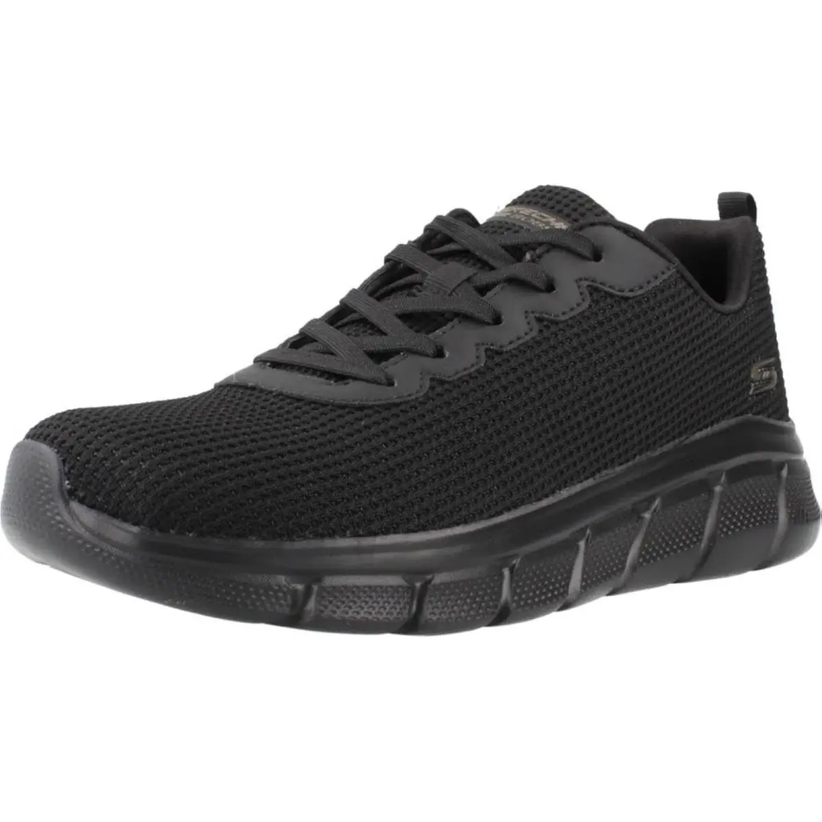 Skechers Bobs Women`s Bobs B Flex-visionary Essence Sneaker Black 6.5 - Black