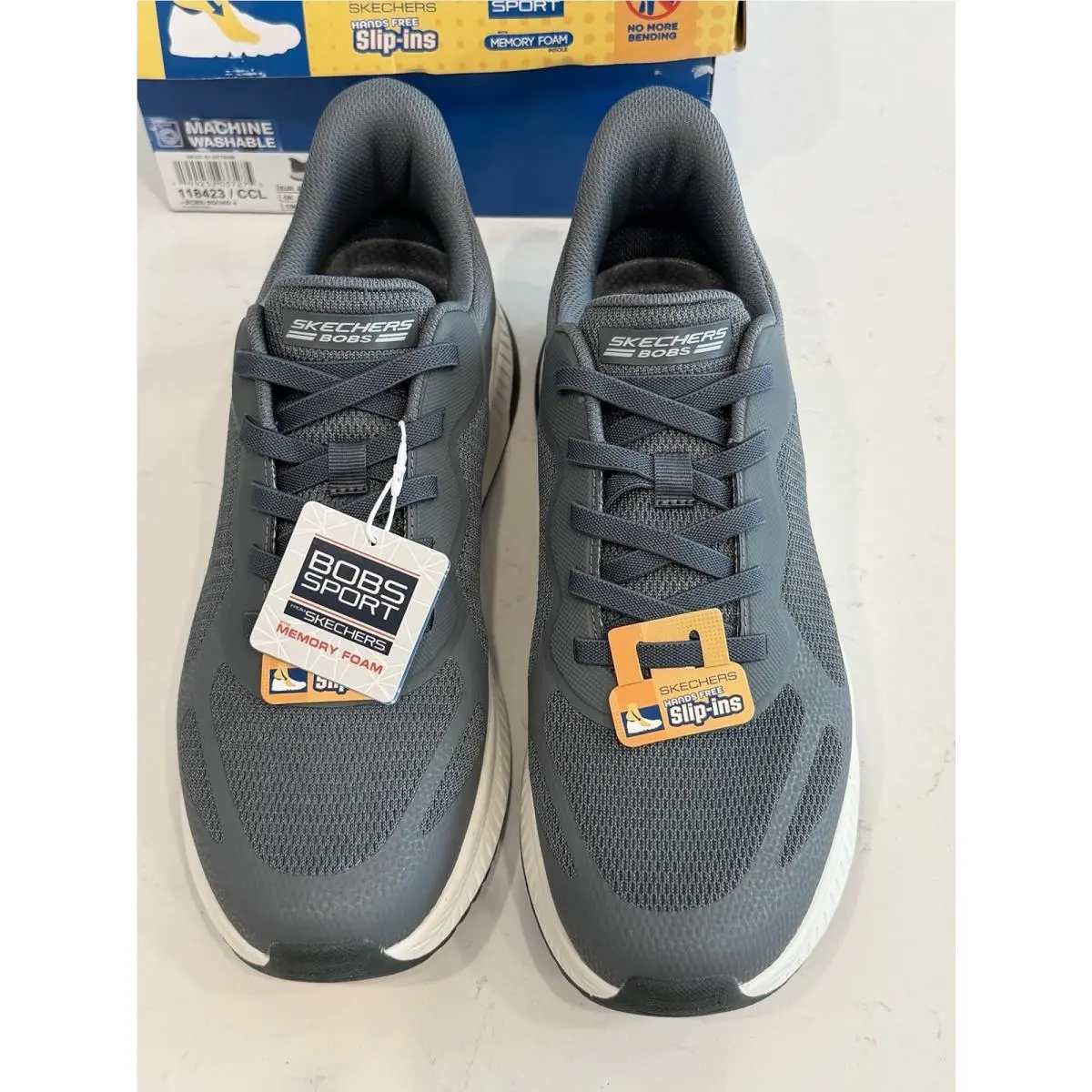 Skechers shoes - SKECHERS Slip-ins BOBS - BOBS - 118423 - Gray 1