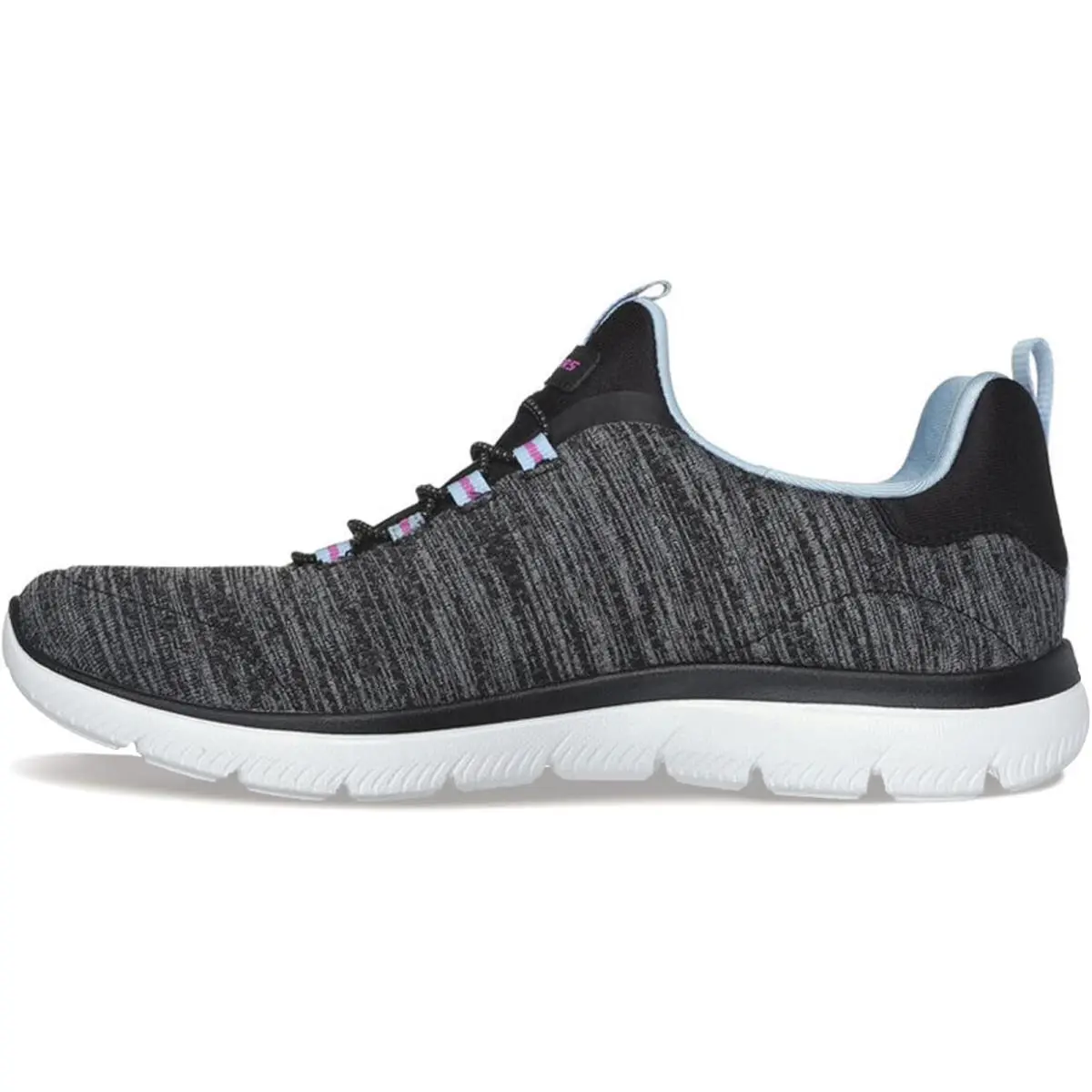 Skechers Women`s Summits-fresh Impression Sneaker Black/multi=bkmt 8 - Black/m