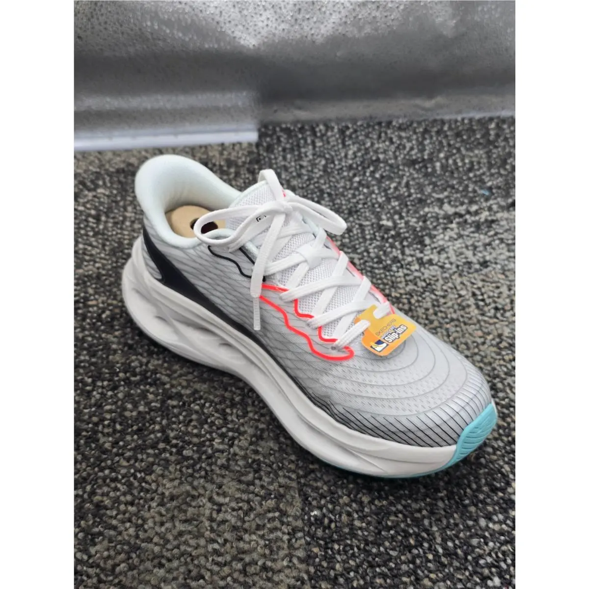 Skechers shoes - Skechers Max Cushioning Glide - Max Cushioning Glide - 129404 WMLT - White Multi (UPC: 198739622393) 0