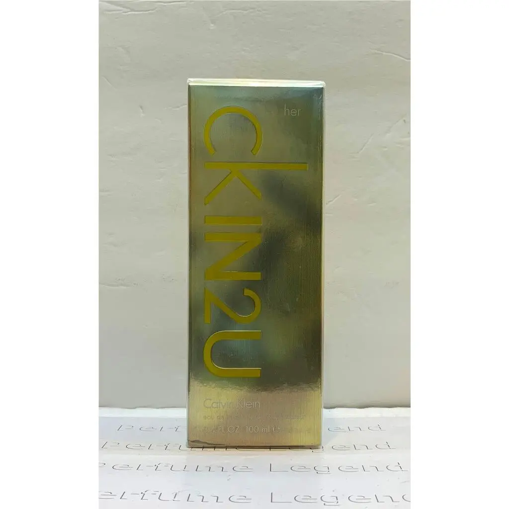 CK IN2U BY  For Her Women 3.4 Fl.oz Edt Spray SKU2590 by Calvin Klein