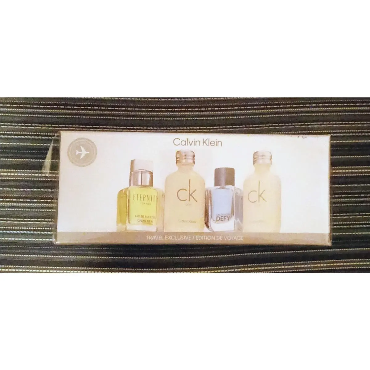 Travel Collection Men’s Mini 4 Pc Gift Set by Calvin Klein