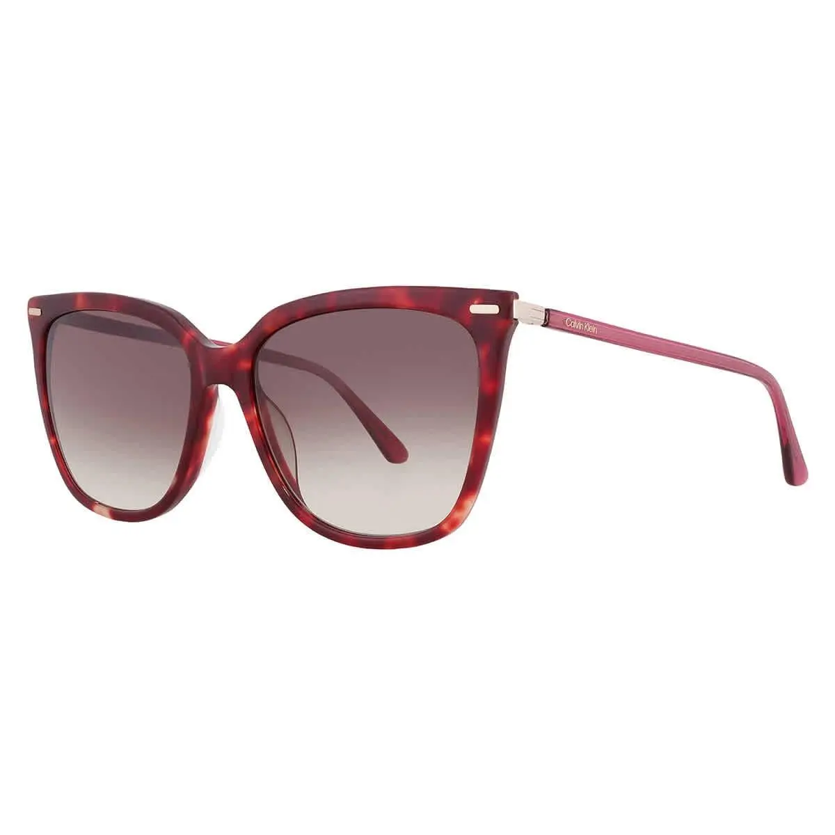 Calvin Klein Grey Gradient Butterfly Ladies Sunglasses CK22532S 609 56