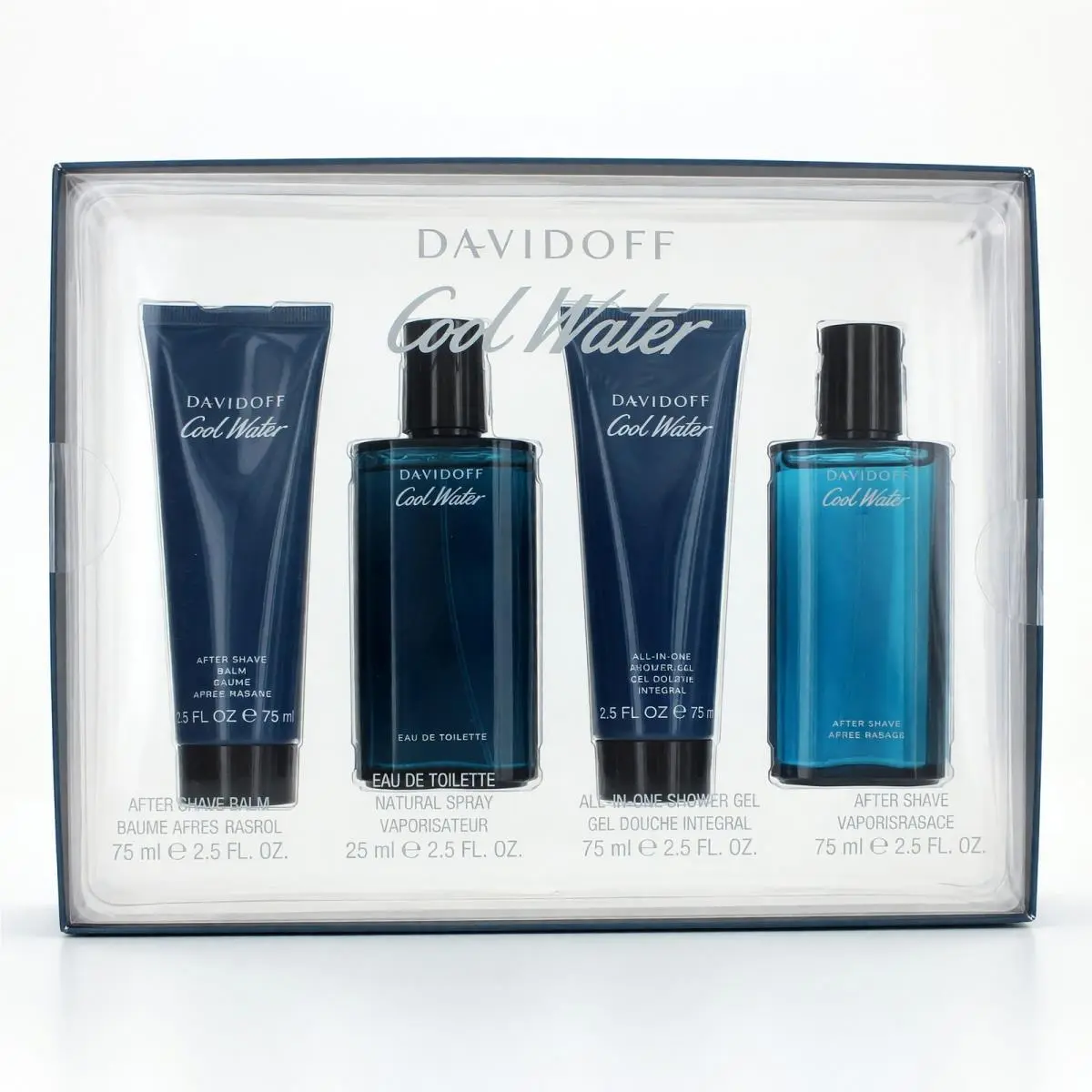 Cool Water  4 Piece Gift Set For Men by Davidoff