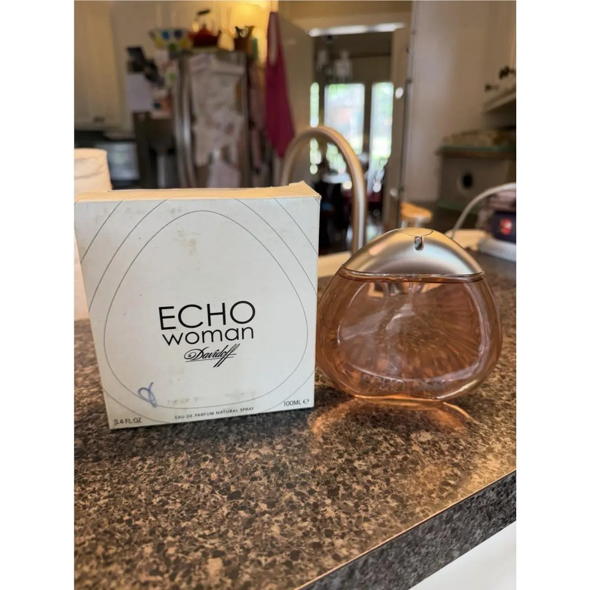 Echo Woman by Davidoff 3.4 oz / 100 ml Eau De Parfum Spray For Women