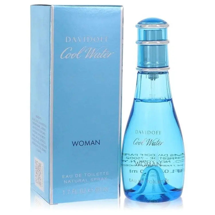 Cool Water  Eau De Toilette Spray 1.7 oz / e 50 ml by Davidoff