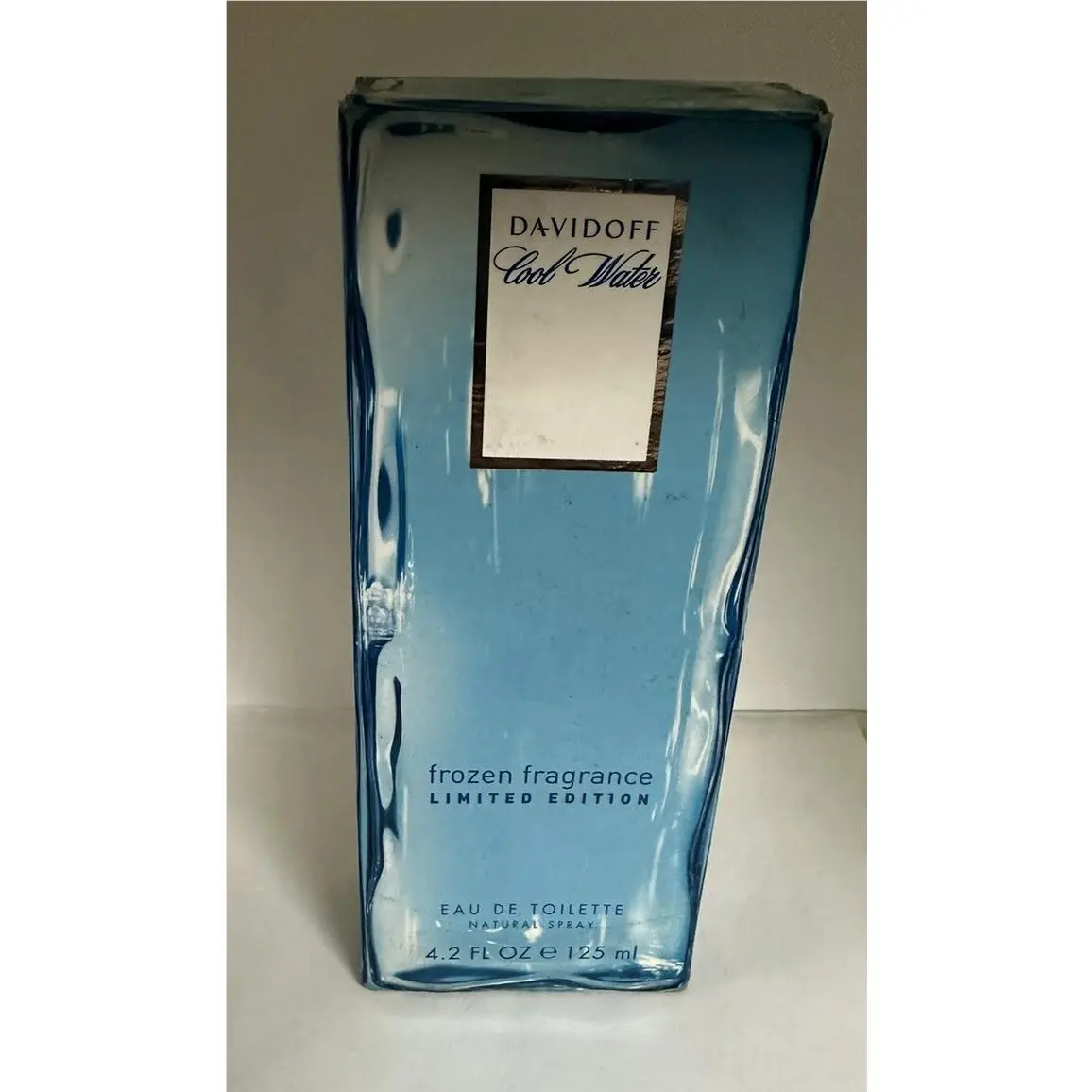 Cool Water Frozen  4.2 oz 125 ml Eau de Toilette Spray Men by Davidoff