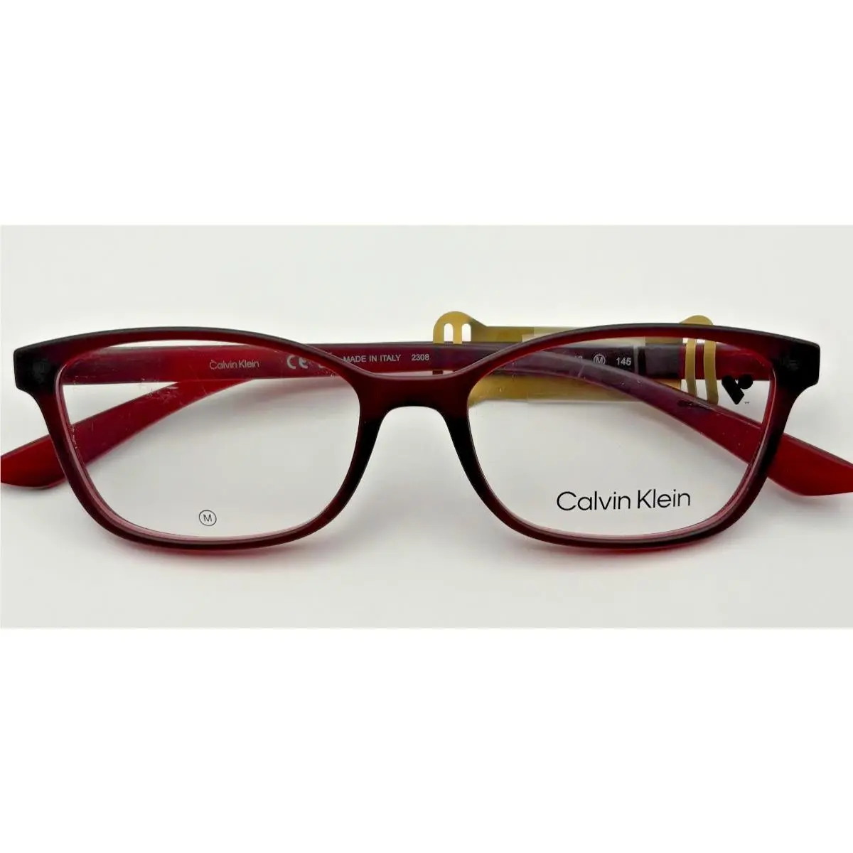 CK23525 605 Matte Burgundy Eyeglasses 51 16 145 vs by Calvin Klein