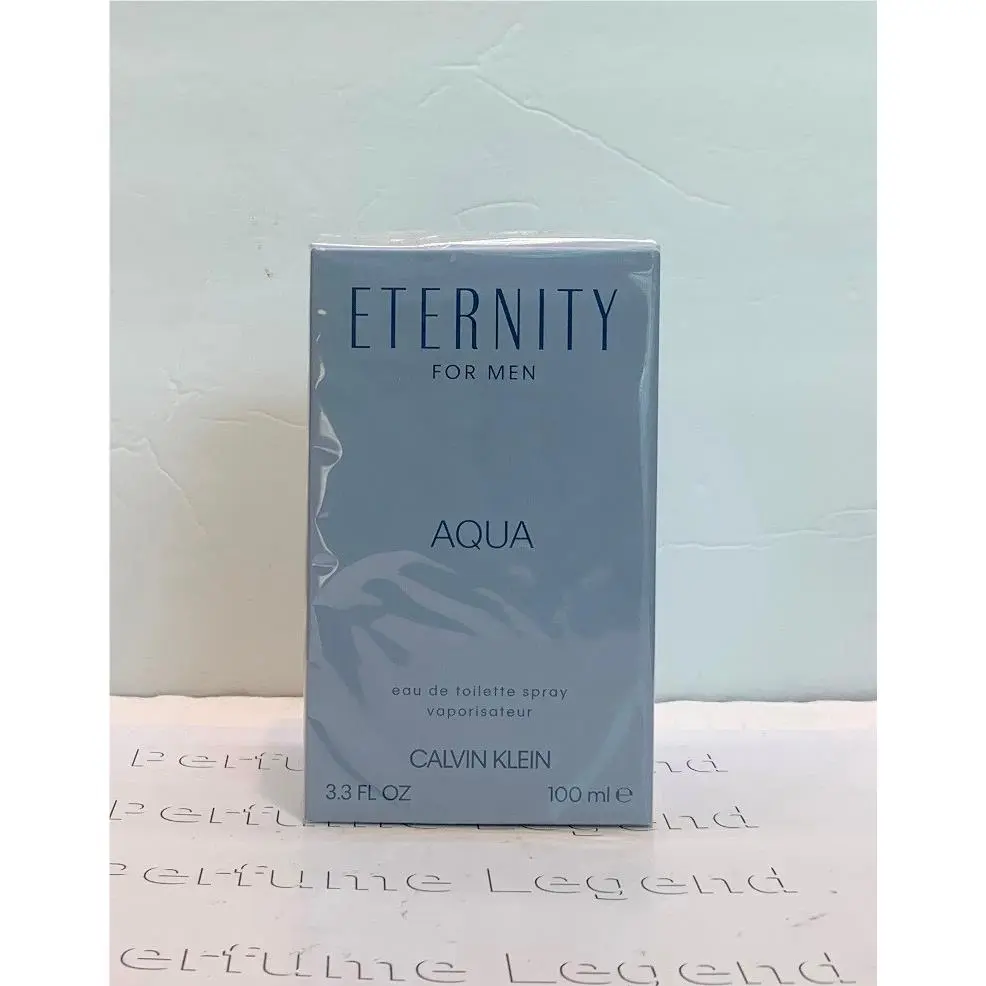 Eternity Aqua Calvin Klein For Men 3.3 Fl.oz Eau DE Toilette Spray S3871