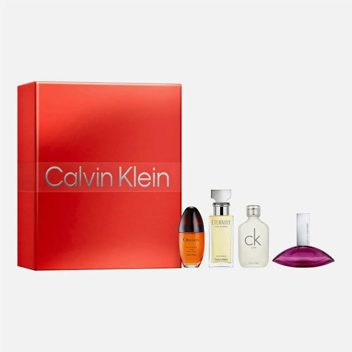 Calvin Klein Fragrance Gift Set Sample Size Spray 0.15 fl oz Miniature