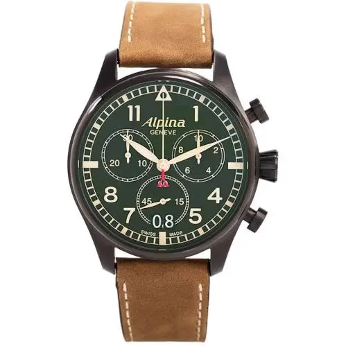 Alpina Startimer Pilot Quartz Chronograph Big Date 41mm AL-372GR4FBS6