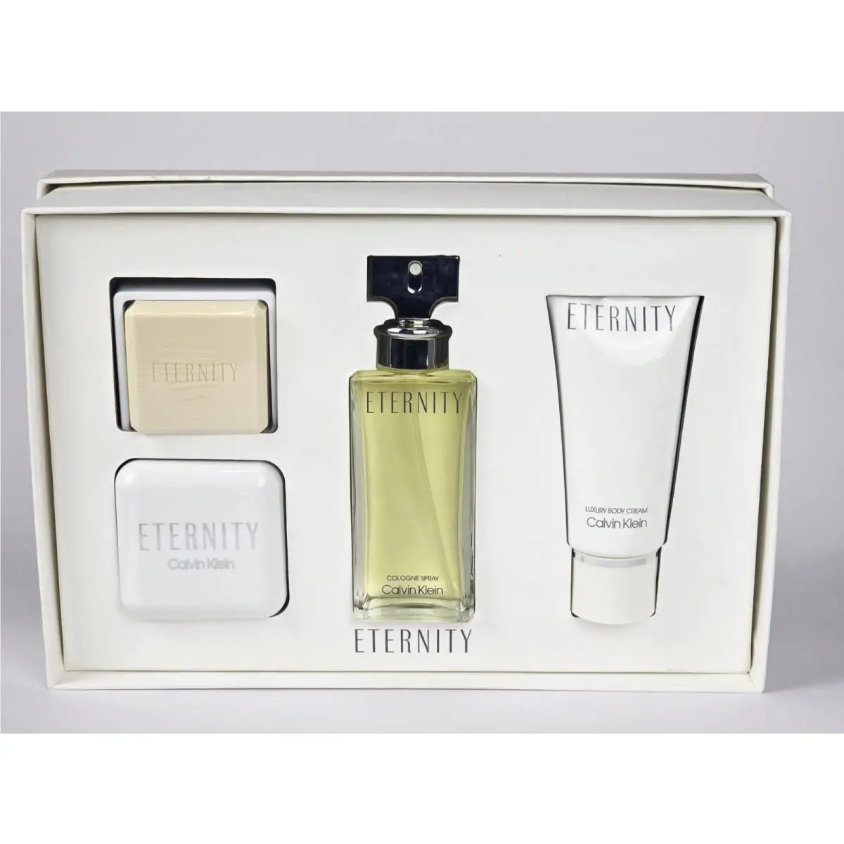 Eternity For Women Fragrance Gift Set Vintage 4pc by Calvin Klein