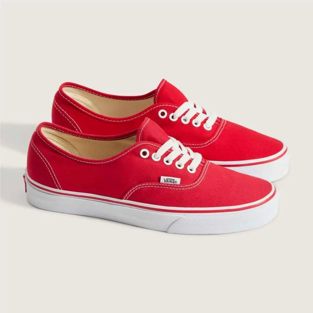 Vans shoes - VANS Authentic - Authentic - Red 8