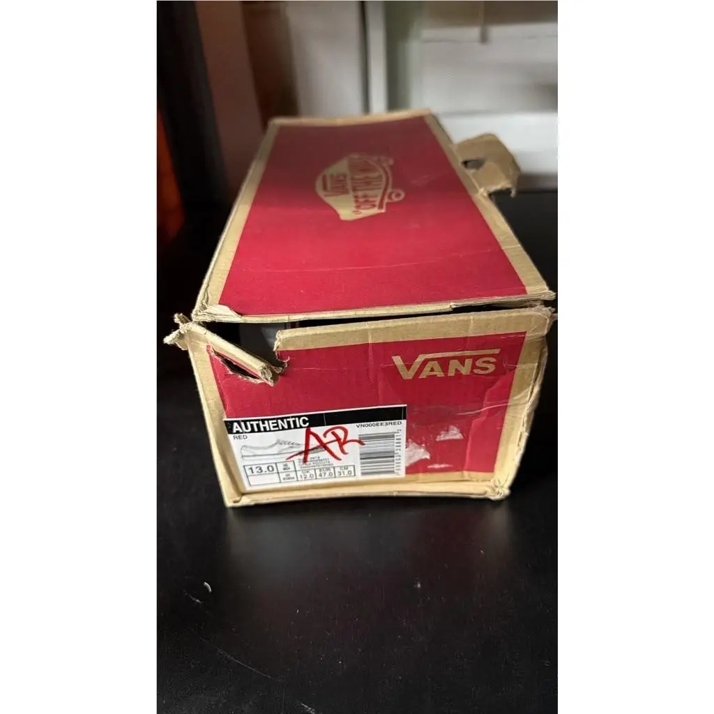 Vans shoes - VANS Authentic - Authentic - Red 10