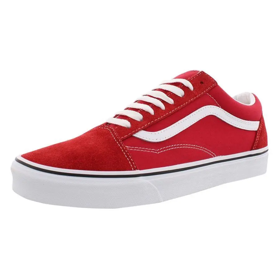 Vans shoes - Racing Red/True White, Main: Red 6