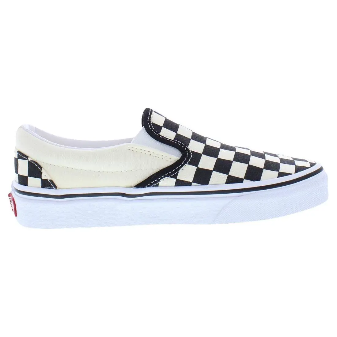 Vans shoes - Black/White/Checkerboard/White, Main: White 1
