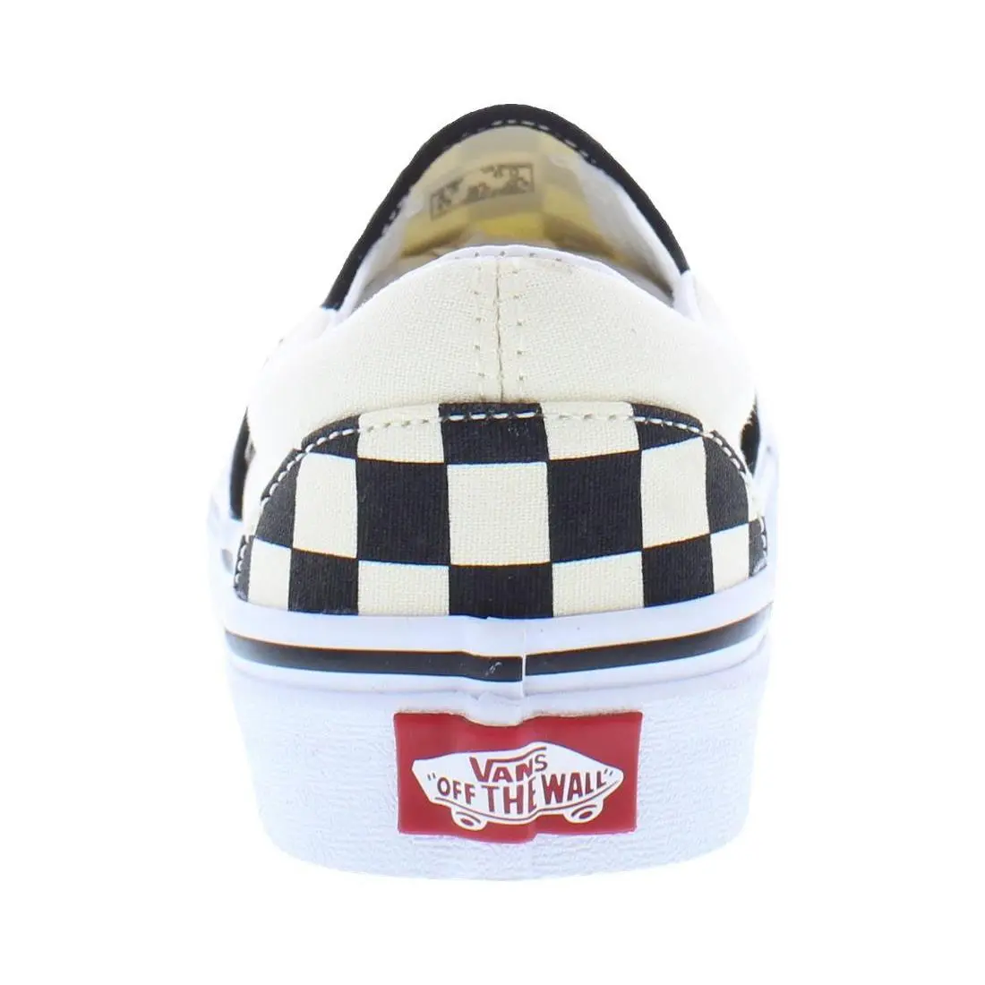 Vans shoes - Black/White/Checkerboard/White, Main: White 2